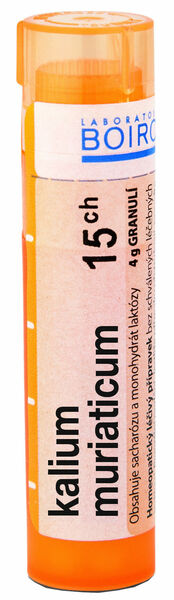 Boiron  Kalium Muriaticum CH15 granule 4g porovnat ceny