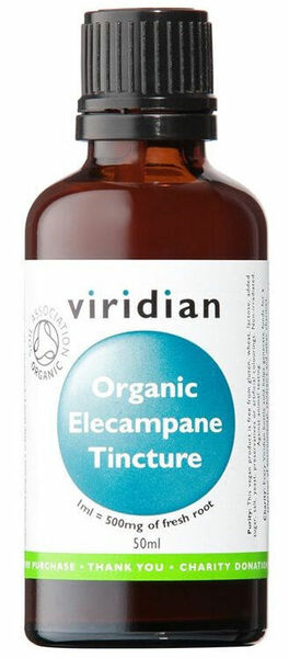 Viridian Elecampane Tincture 50ml Organic porovnat ceny