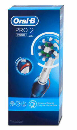 Oral-B elektrický kartáček Pro 2+1 hlavice Cross Action, Sensitive porovnat ceny