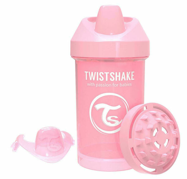 Twistshake  Láhev pro batolata 300ml 8+m Pastelově růžová porovnat ceny
