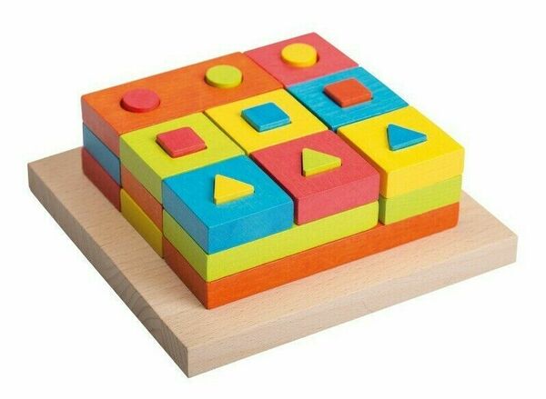 Jouéco  Dřevěná skládačka puzzle 28ks 24m+ porovnat ceny