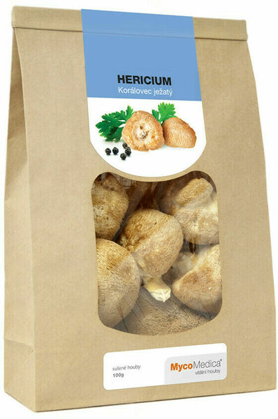 MycoMedica Hericium dried 100g porovnat ceny