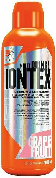 Extrifit Iontex Regeneration 1000ml růžový grep porovnat ceny