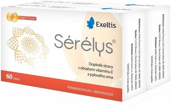 Exeltis  Sérélys výhodné dvojbalení 2x60 tablet porovnat ceny