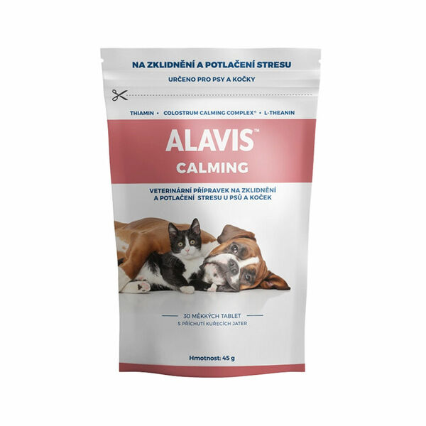 ALAVIS Calming pro psy a kočky 30 tablet porovnat ceny