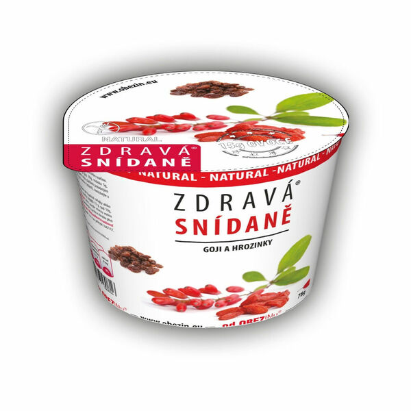 OBEZIN Zdravá snídaně Goji a rozinky 78 g porovnat ceny