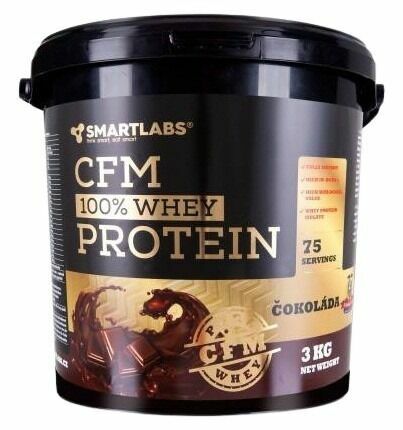 Smartlabs CFM 100% Whey Protein čokoláda 3000g porovnat ceny