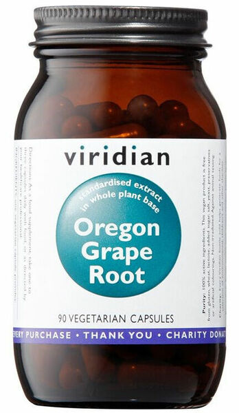 Viridian Oregon Grape Root 90 kapslí porovnat ceny