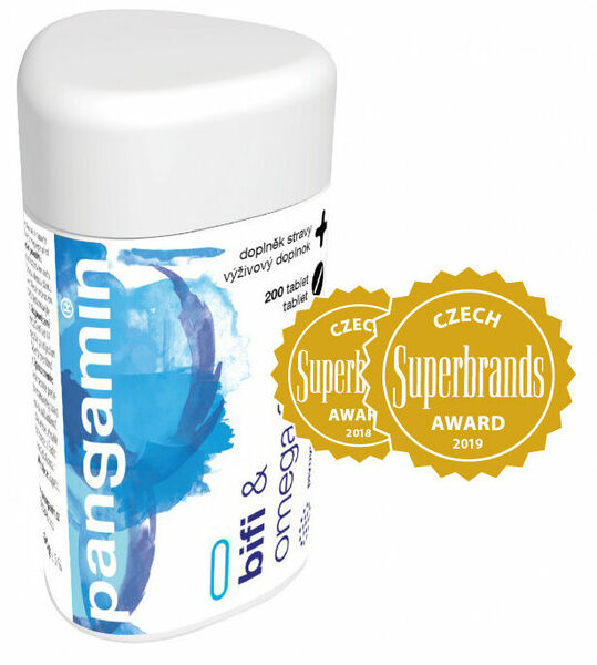 Pangamin Bifi + Omega 3 tablety 200 porovnat ceny