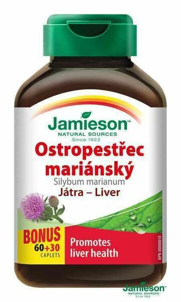 Jamieson Ostropestřec mariánský 90 tablet porovnat ceny