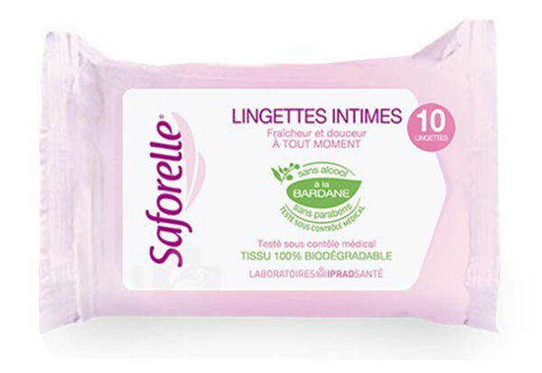 SAFORELLE ubrousky pro intimní hygienu 10 ks porovnat ceny
