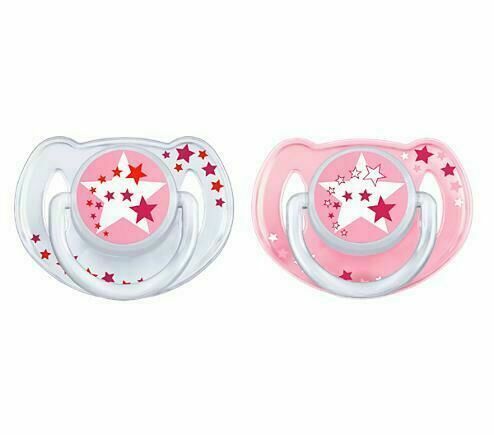 Philips Avent  AVENT Šidítko Night 6-18m růžové 2ks porovnat ceny