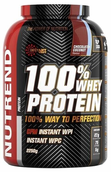 Nutrend 100% Whey Protein 2,25kg jahoda porovnat ceny
