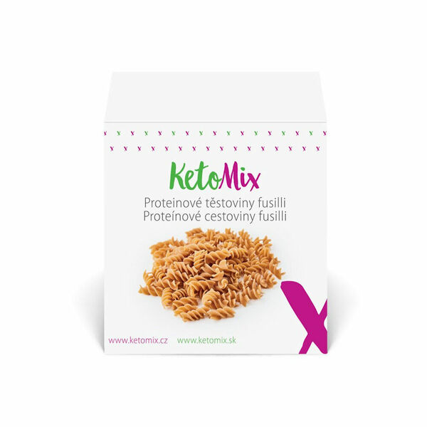 KETOMIX Proteinové těstoviny fusilli 10 porcí porovnat ceny