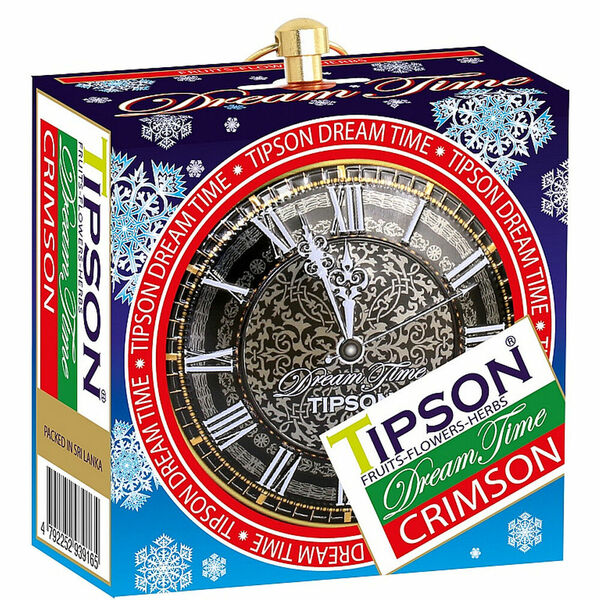 TIPSON Dream Time Christmas Blue Crimson plech ovocný čaj 30 g porovnat ceny