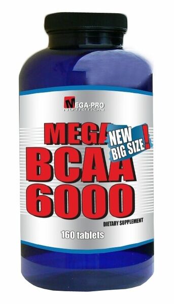 Mega Pro Nutrition  Mega Pro Mega BCAA 6000 160 tablet porovnat ceny