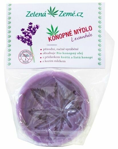 Zelená Země Konopné mýdlo Levandule 80g porovnat ceny