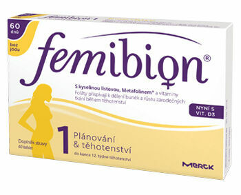 Femibion 1 Plánování a 1.trimestr bez jódu 60 tablet porovnat ceny