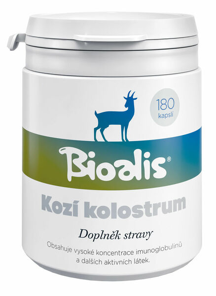 Bioalis Kozí kolostrum 180 kapslí porovnat ceny