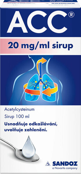 ACC® 20 mg/ml sirup, 100 ml porovnat ceny