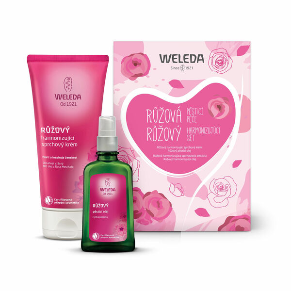 Weleda SET Růžová pěsticí péče porovnat ceny