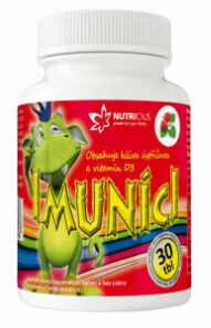 Nutricius Imuníci Hlíva ústřičná s vitamínem D pro děti 30 tablet porovnat ceny