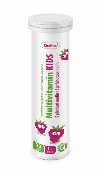 Dr.Max Multivitamin KIDS 20 šumivých tablet porovnat ceny