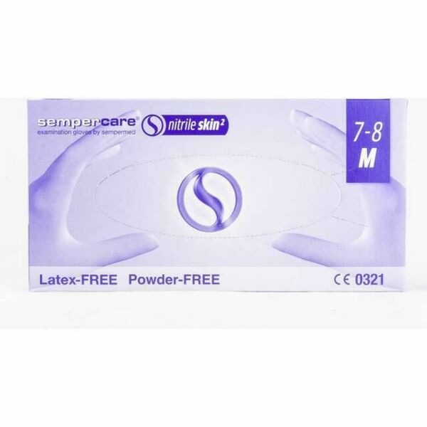 Rukavice vyš. Sempercare Nitril Skin2 M/200ks b.p. porovnat ceny