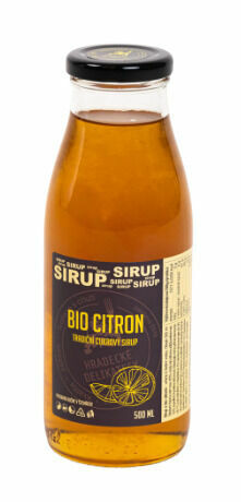 Hradecké delikatesy Citronový sirup BIO 500ml porovnat ceny