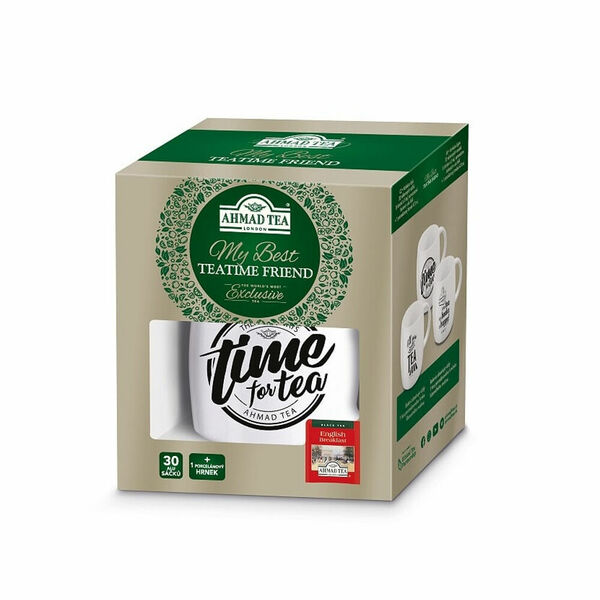 AHMAD TEA My Best Teatime friend 30x2g + stylový hrnek 473ml porovnat ceny