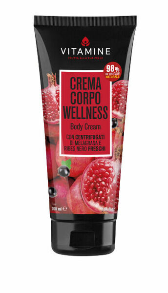 Vitamine Wellness Tělový krém granátové jablko a černý rybíz 200ml porovnat ceny