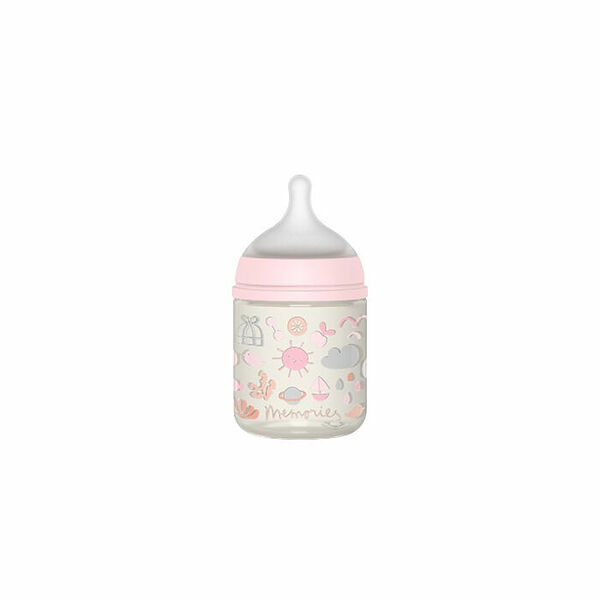 Suavinex kojenecká láhev Memories - Růžová - M - 150ml porovnat ceny