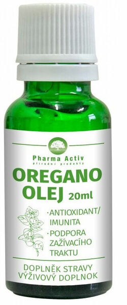 Pharma Activ Oregano olej s kapátkem 20 ml/ Pharma Grade porovnat ceny