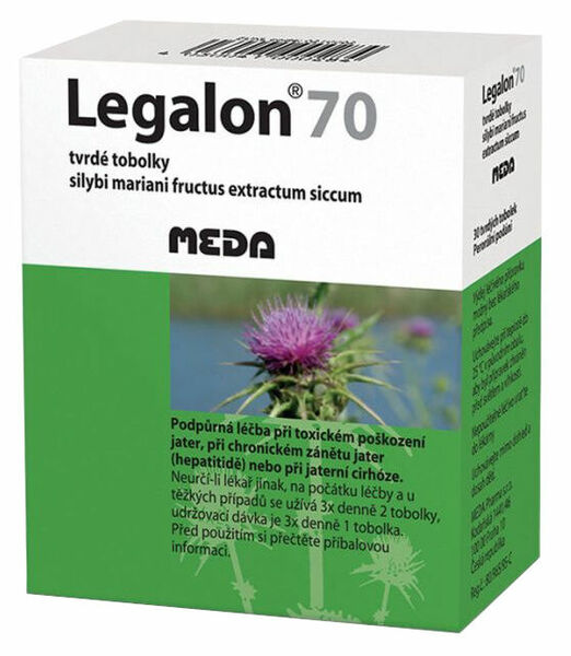 Legalon 70mg 30 tvrdých tobolek porovnat ceny