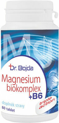 Dr.Bojda MAGNESIUM Biokomplex + B6 80 tablet porovnat ceny