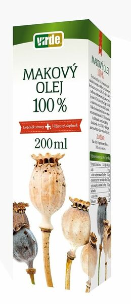 Virde Makový olej 100% 200ml porovnat ceny