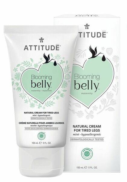 ATTITUDE Přírodní krém na unavené nohy Blooming Belly nejen pro těhotné s mátou 150ml porovnat ceny