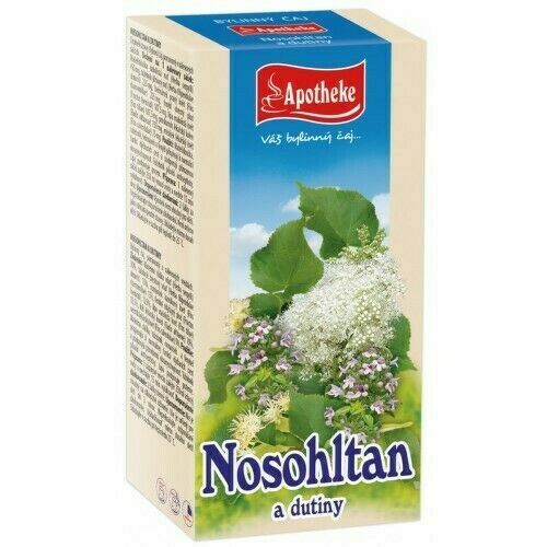 Apotheke Nosohltan a dutiny čaj 20x1.5g porovnat ceny