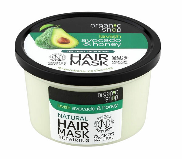Organic Shop Maska na vlasy Avokádo & Med 250ml porovnat ceny