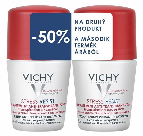VICHY DEO roll-on DUO StressResist 2x50ml porovnat ceny