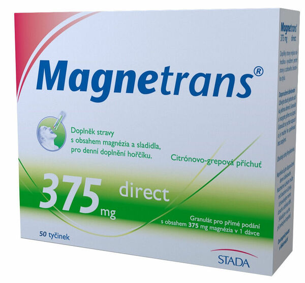 II. jakost MAGNETRANS 375mg 50 tyčinek granulátu porovnat ceny