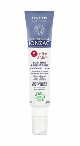 JONZAC Sublimactive Noční krém na vrásky BIO 40 ml porovnat ceny