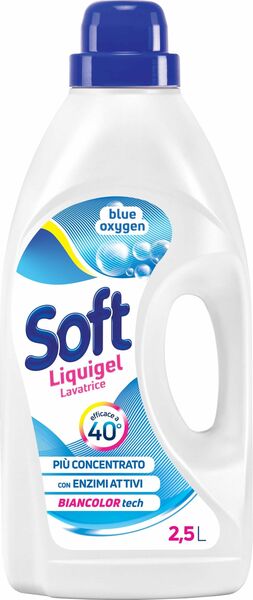 Soft Prací gel na bílé i barevné prádlo, Blue oxygen, (45 pracích dávek) 2,5l porovnat ceny