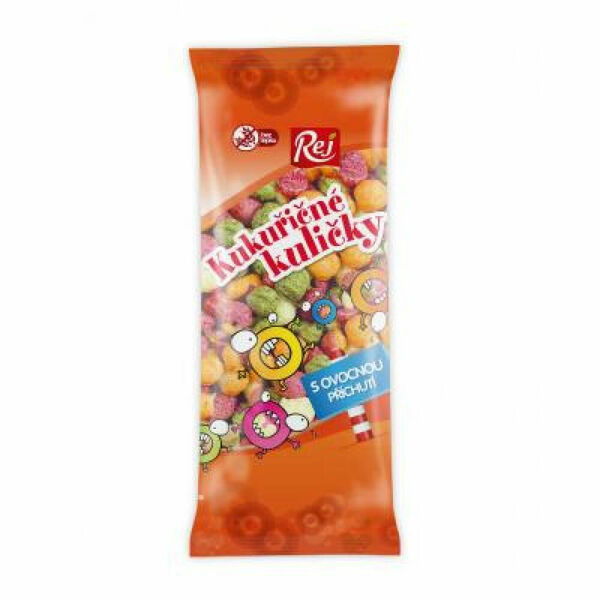 REJ Kukuřičné ovocné kuličky bezlepkové 45 g porovnat ceny
