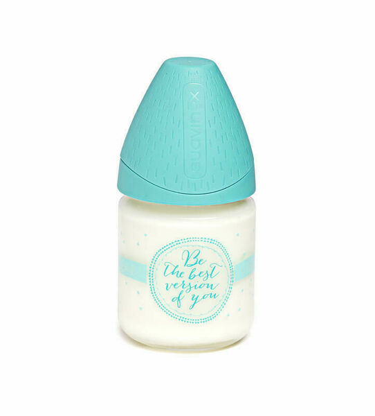 SUAVINEX Láhev SKLO 120 ml anatomická savička - Zelená/best porovnat ceny