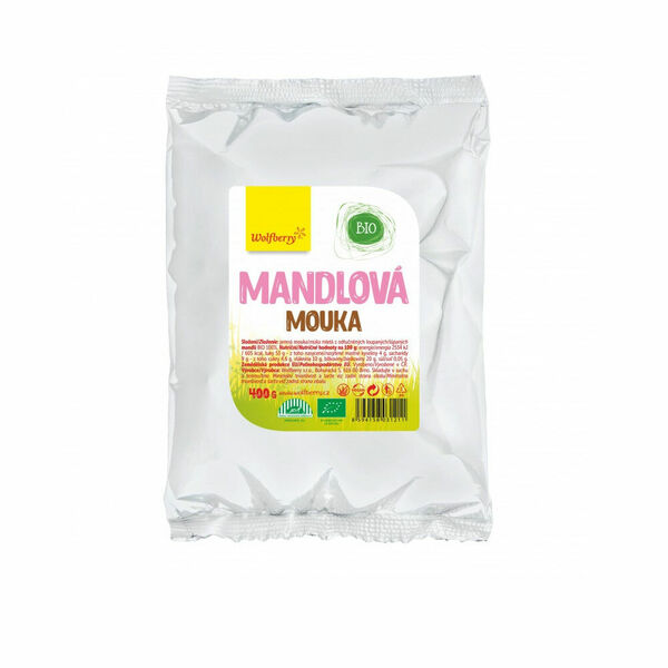 WOLFBERRY Mandlová mouka BIO 400 g porovnat ceny