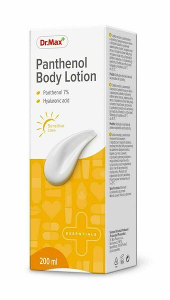 Dr.Max Panthenol 7% tělové mléko s HA 200 ml porovnat ceny