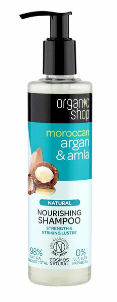Organic Shop Výživný šampon Argan & Amla 280ml porovnat ceny
