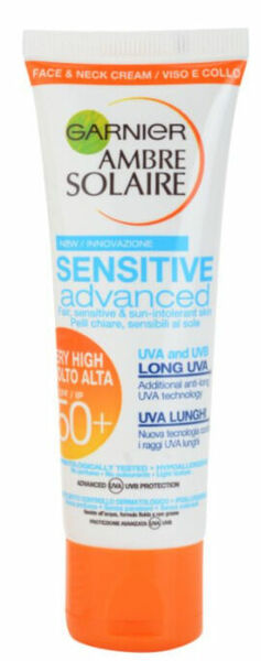 Garnier AS Sensitive Advanced Face SPF 50+ 40ml porovnat ceny