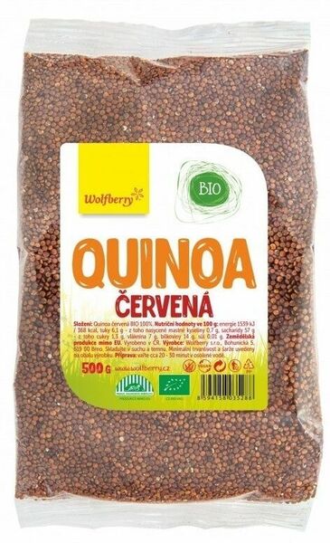 Wolfberry Quinoa červená BIO 500g porovnat ceny